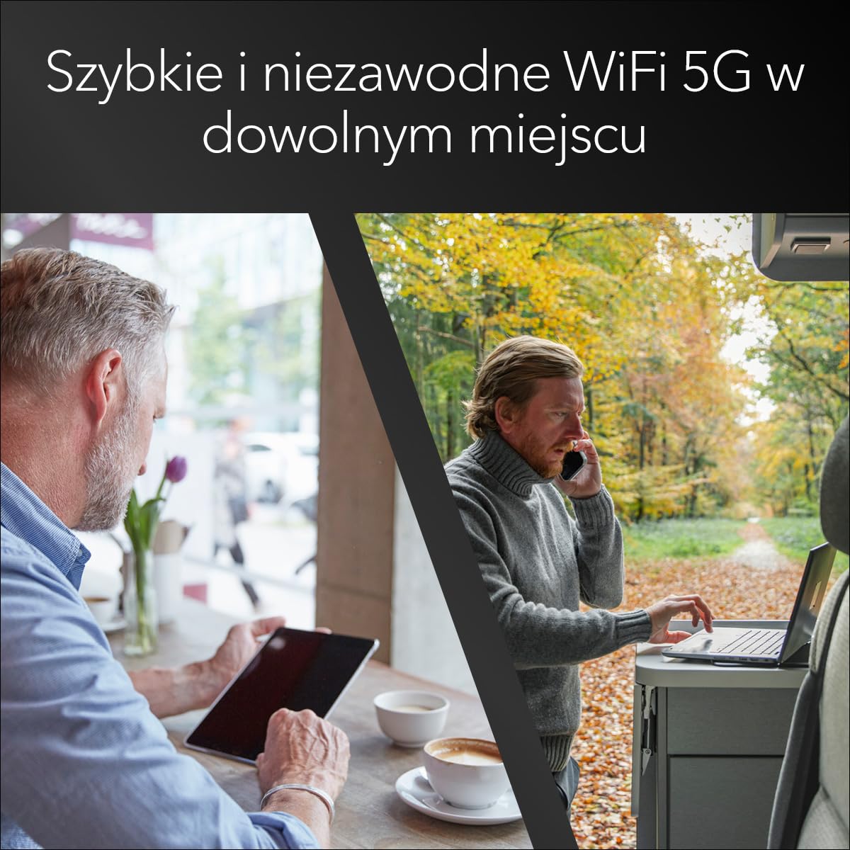 NETGEAR Nighthawk M6 5G Router mobilny WiFi 6 (MR6150) – szybkie i bezpieczne połączenie do 2,5 Gb/s – udostępnia internet dla 32 urządzeń – odblokowany, obsługuje roaming międzynarodowy