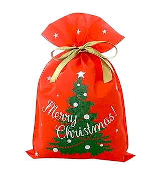 ご予約完成しました　クリスマスバッグ　4点 Amazon | Creve Cell クリスマス ラッピング袋 ギフト