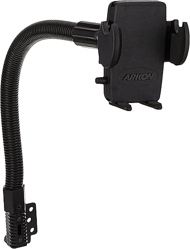 Arkon - Soporte para coche o camión, soporte para teléfono para iPhone 12, 11, XS XR Note 20, 10, color negro