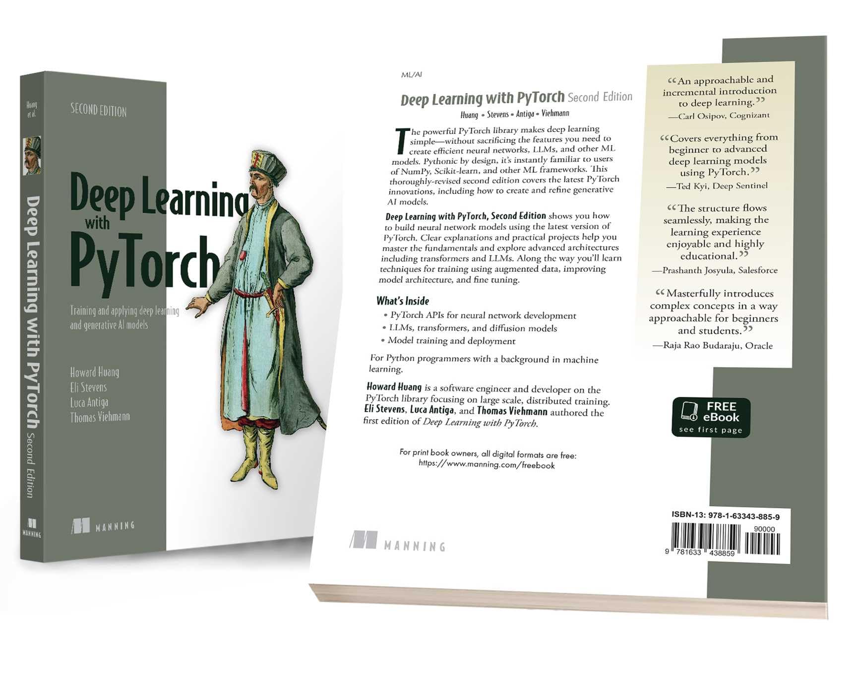 Deep Learning With Pytorch: Training and Applying Deep Learning and Generative Ai Models