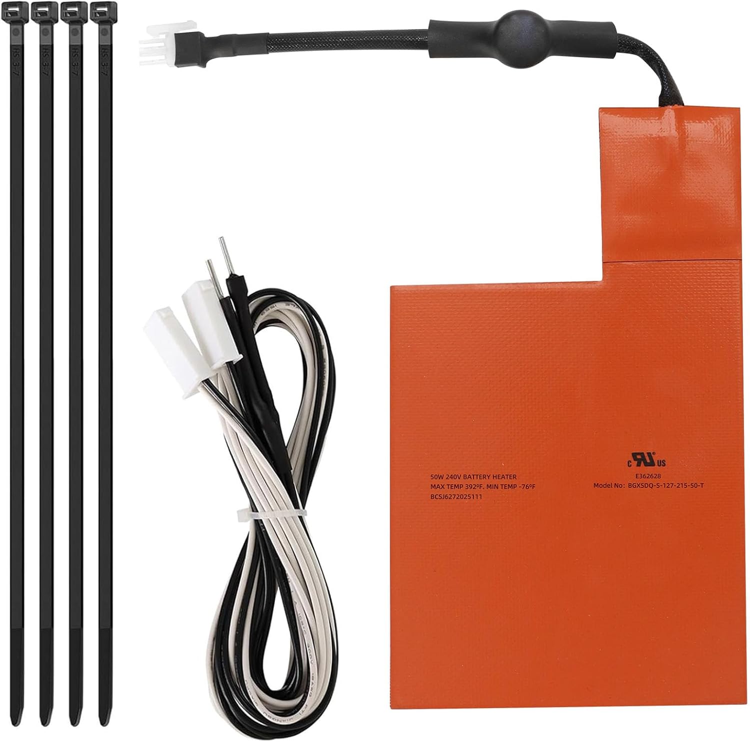 Battery Heater Pad for Generac 7101,Battery Warmer Pad Outdoor Cold Weather Kit for Generac 9KW-22KW 2008+ Air Cooled Standby Generator