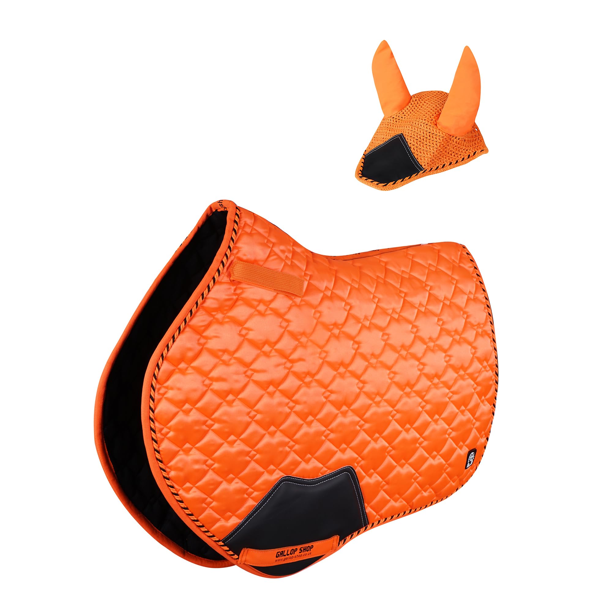 Close Contact Diamond Cut / Horse Pad / Horse Saddle Pad (F.Orange, Full)