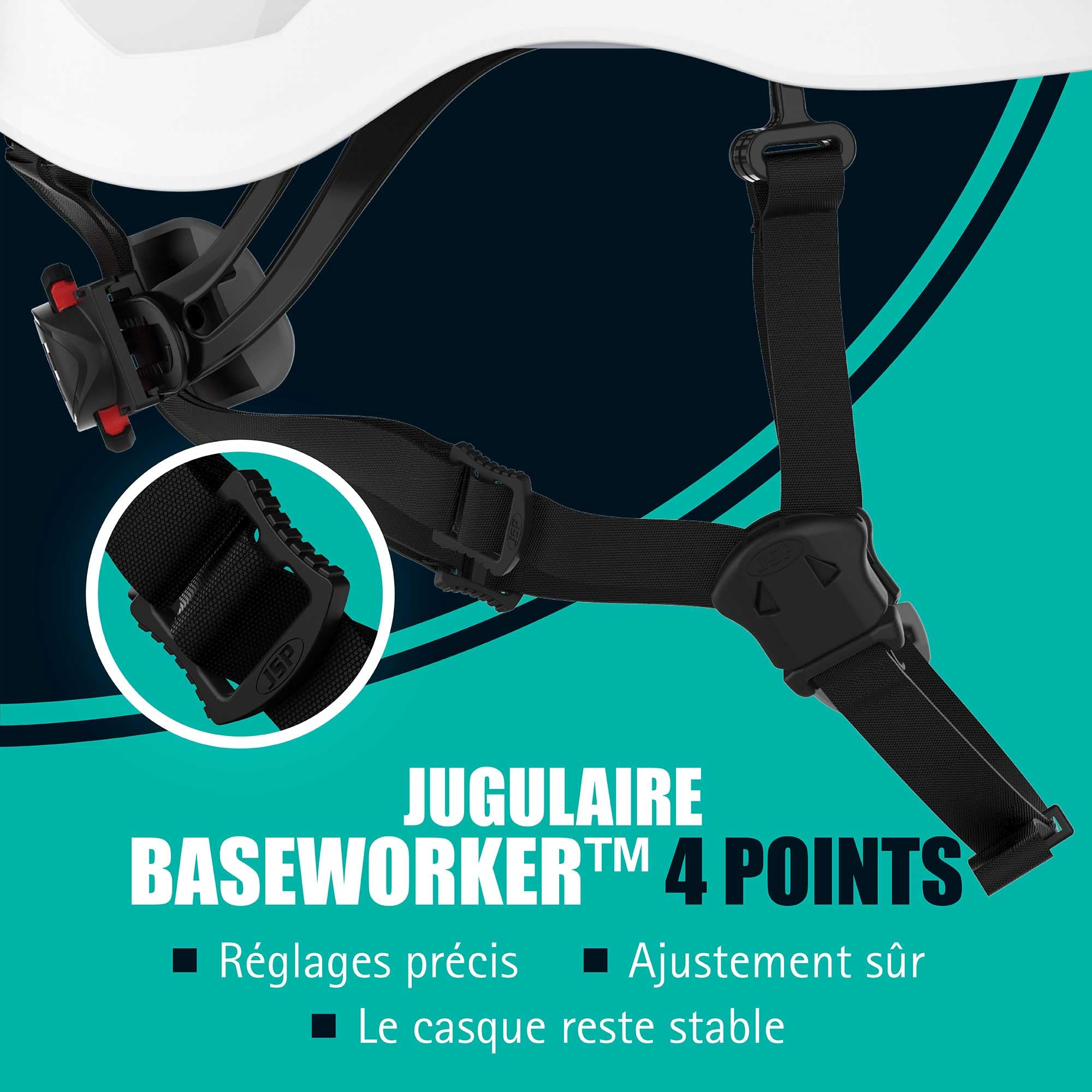 JSP Evo® Alta™ Baseworker™ Safety Helmet - Wheel Ratchet - Vented