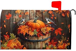 Magnetic Fall Mailbox Covers - Standard 18x21in