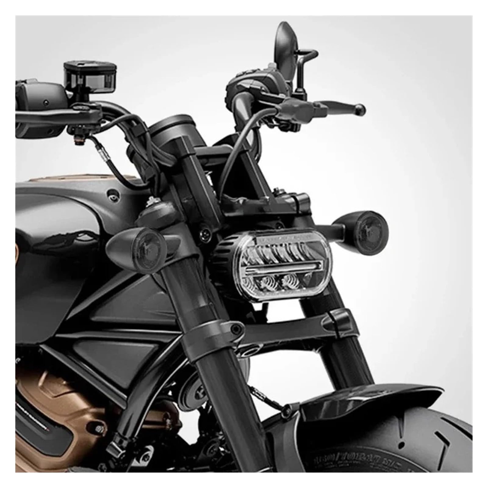 Indicatori direzione LED Indicatoris Motos | Anteriore e posteriore per Ha&rley RH1250s Sportster S 1250 RH975 Nightster 975 2021-2022