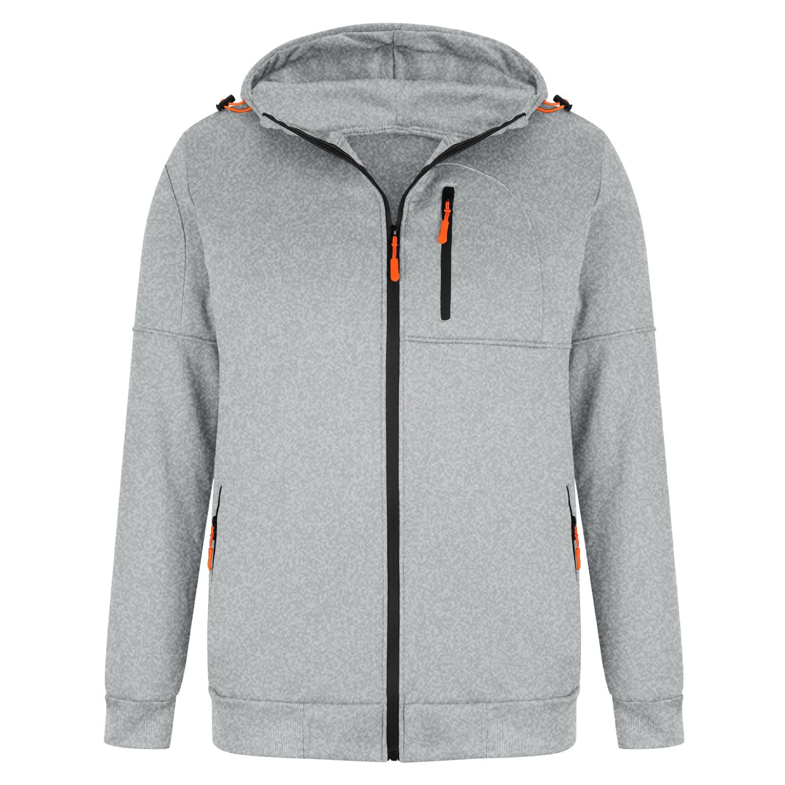 Personalisierte Hoodie mit Reißverschluss Sweatjacke mit Kapuze Pullover Selbst Gestalten mit Foto & Text auf Vorder und Rückseite Kapuzenpullover Kapuzenjacke Jogging Sweatshirt Winter Oberteile