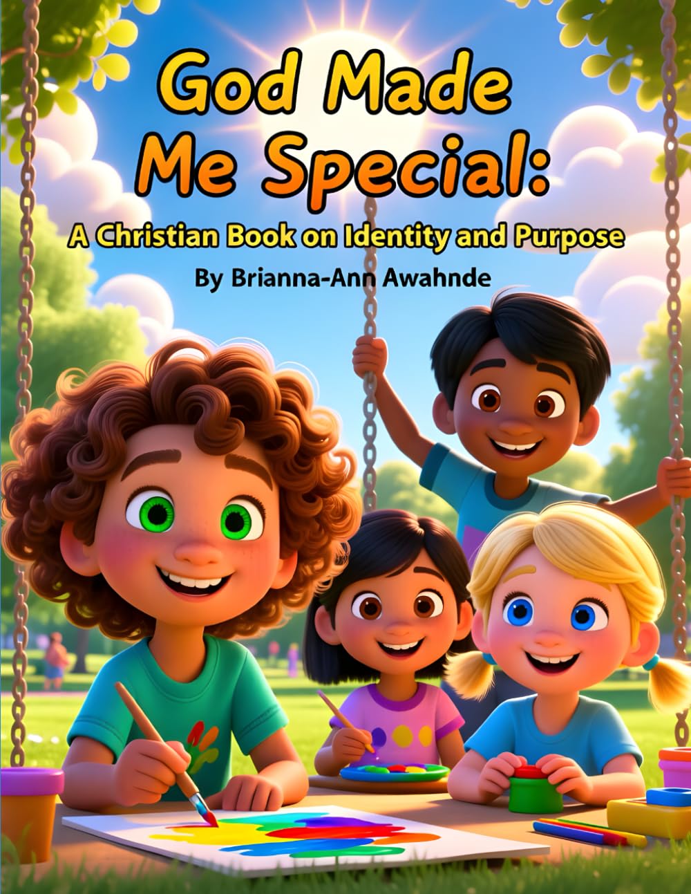God Made Me Special: A Christian Book on Identity and Purpose: Christian identity for kids, God made me special book, Christian children’s book on ... ... love for children, Kids Christian purpose