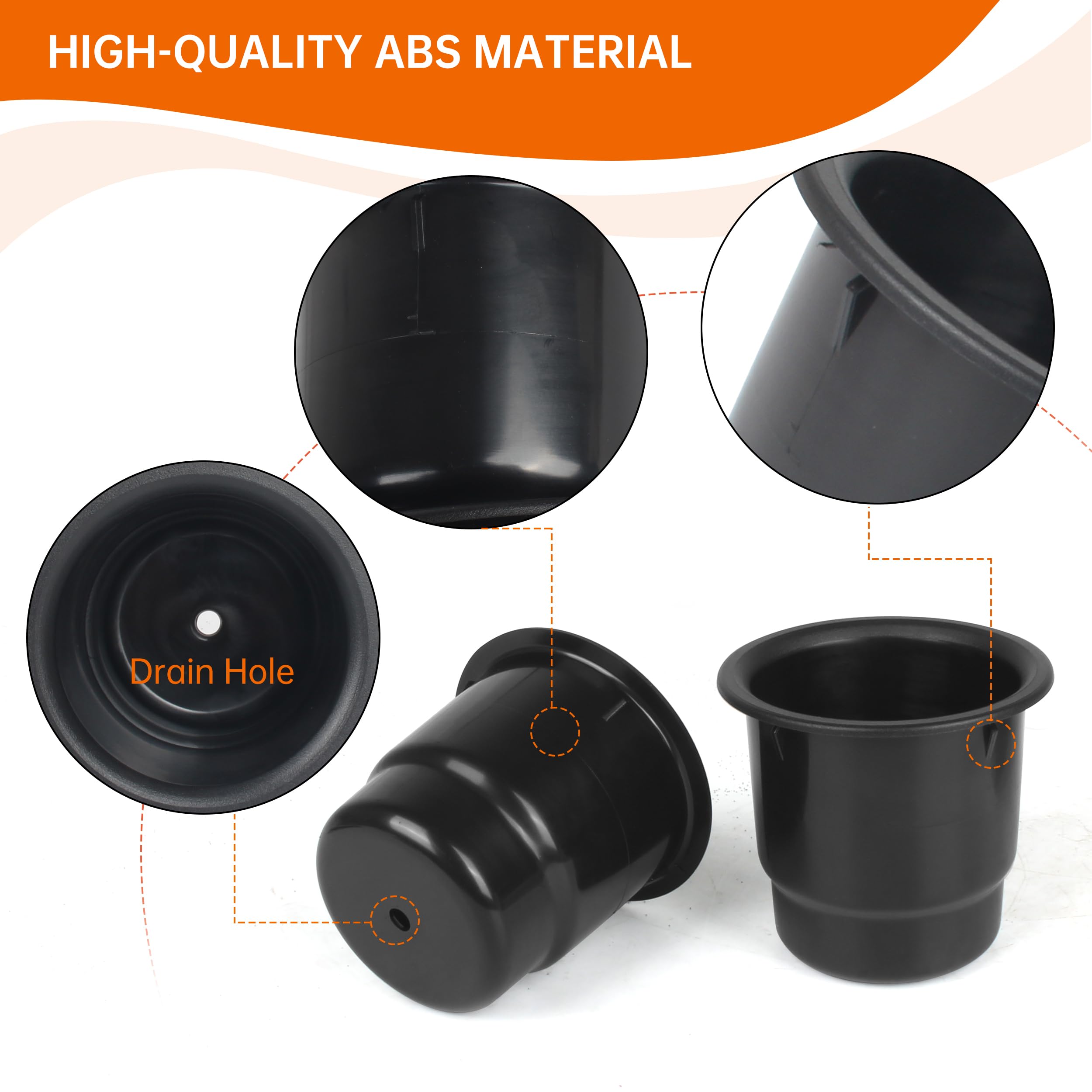 Amazon.com: CUSAUTV Cup Holders Compatible with Polaris Ranger