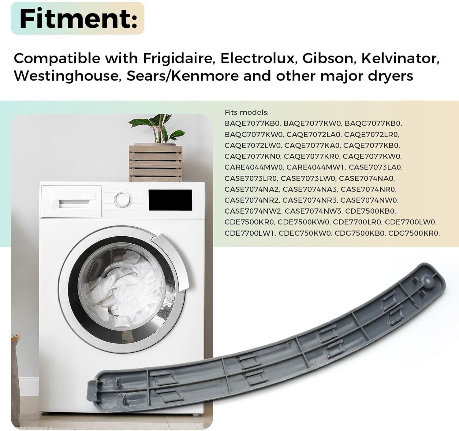 Moisture Sensor 134786100 Compatible with Frigidaire Electrolux Kenmore Dryers Replaces 7134786100 AH2349303 EA2349303 PS2349303