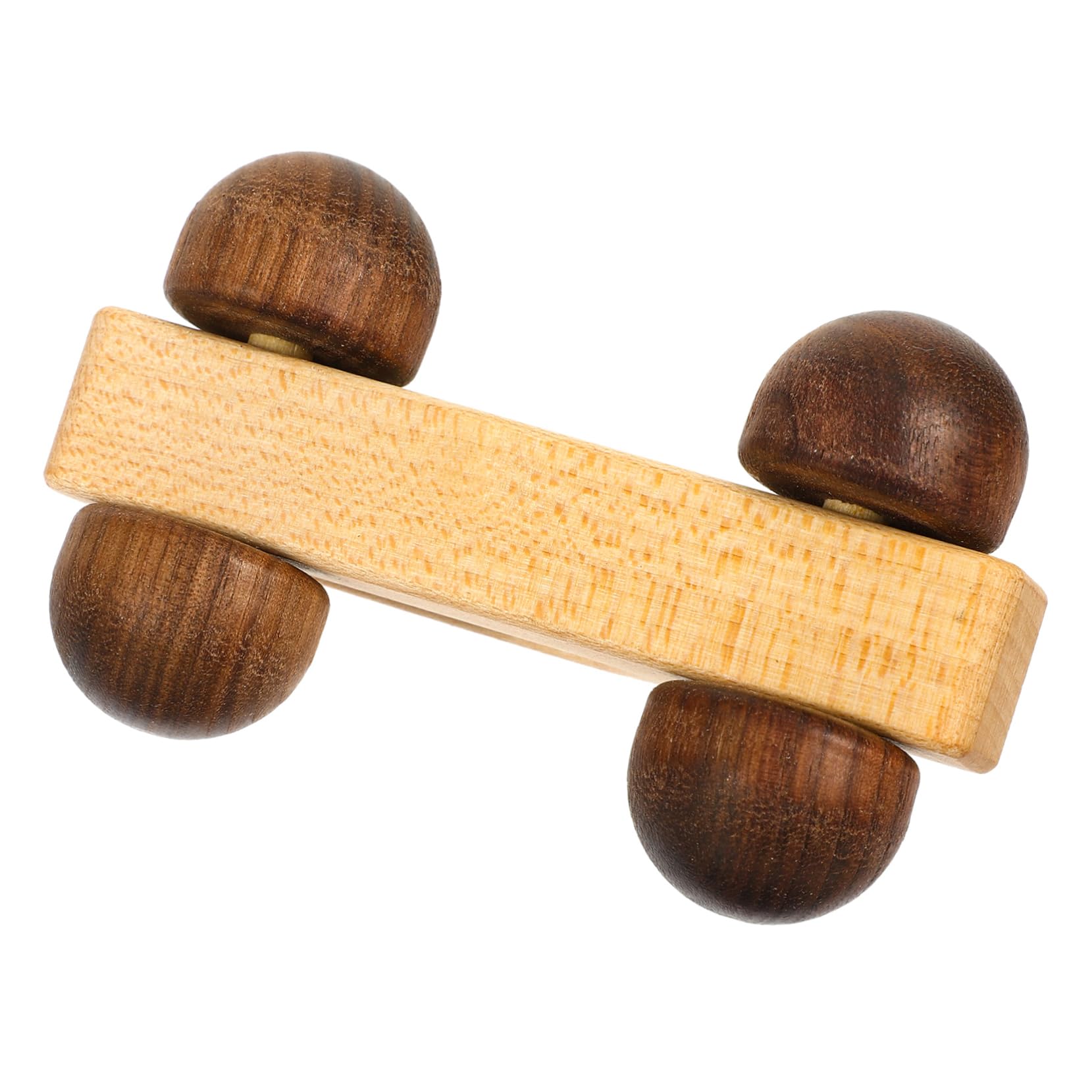 ifundom Wooden Push Car Grasping Plaything for Boy Girl Maple Design Lightweight and Portable Stimulates Imagination and Hand Eye Coordination for Boys