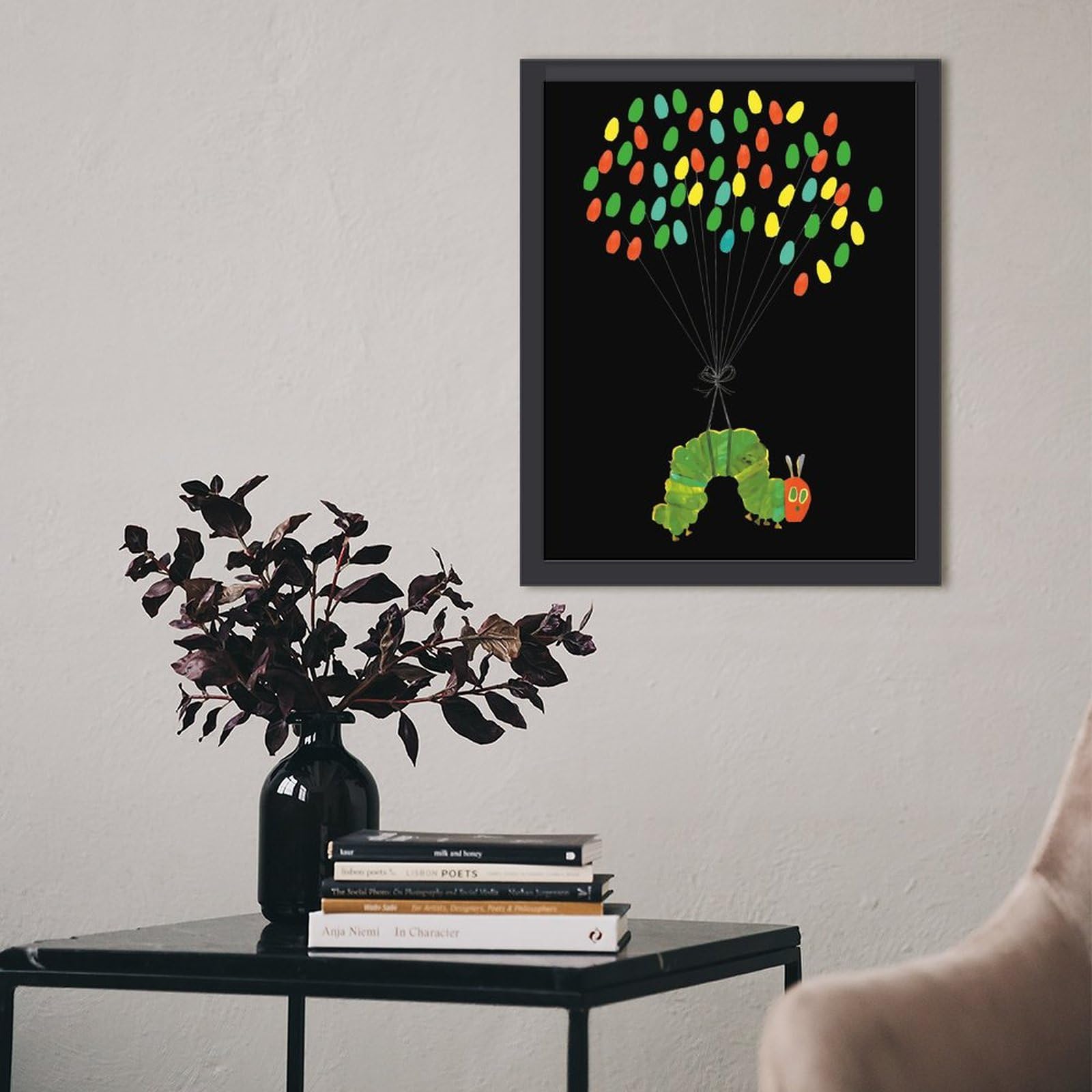 Amazon.co.jp: 額縁 エリックカール はらぺこあおむし 絵本 フォト