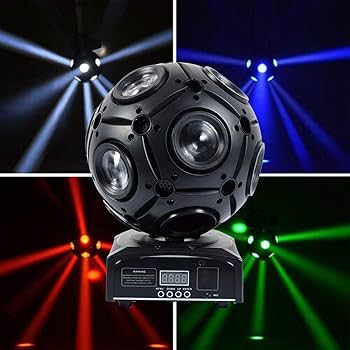 LEDステージ照明機材 1台 /DMX照明 Amazon.co.jp: BETOPPER ディスコライト LPC007 54x3W RGB LED