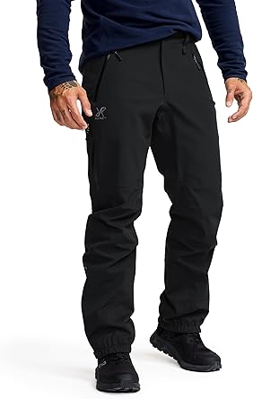 RevolutionRace Cyclone 3L Shell Pants for Men Waterproof Trousers with Recco Reflectors for Hiking