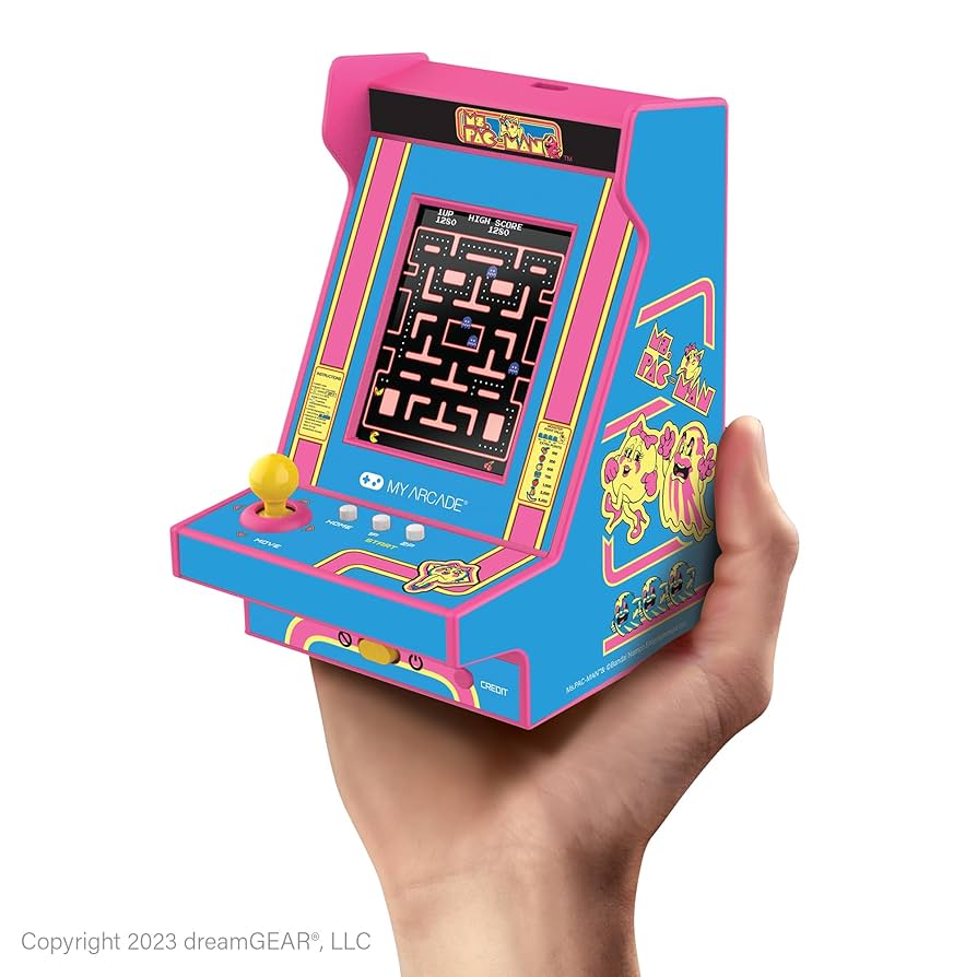 Amazon.com: My Arcade Ms. Pac-Man Nano Player - 4.8