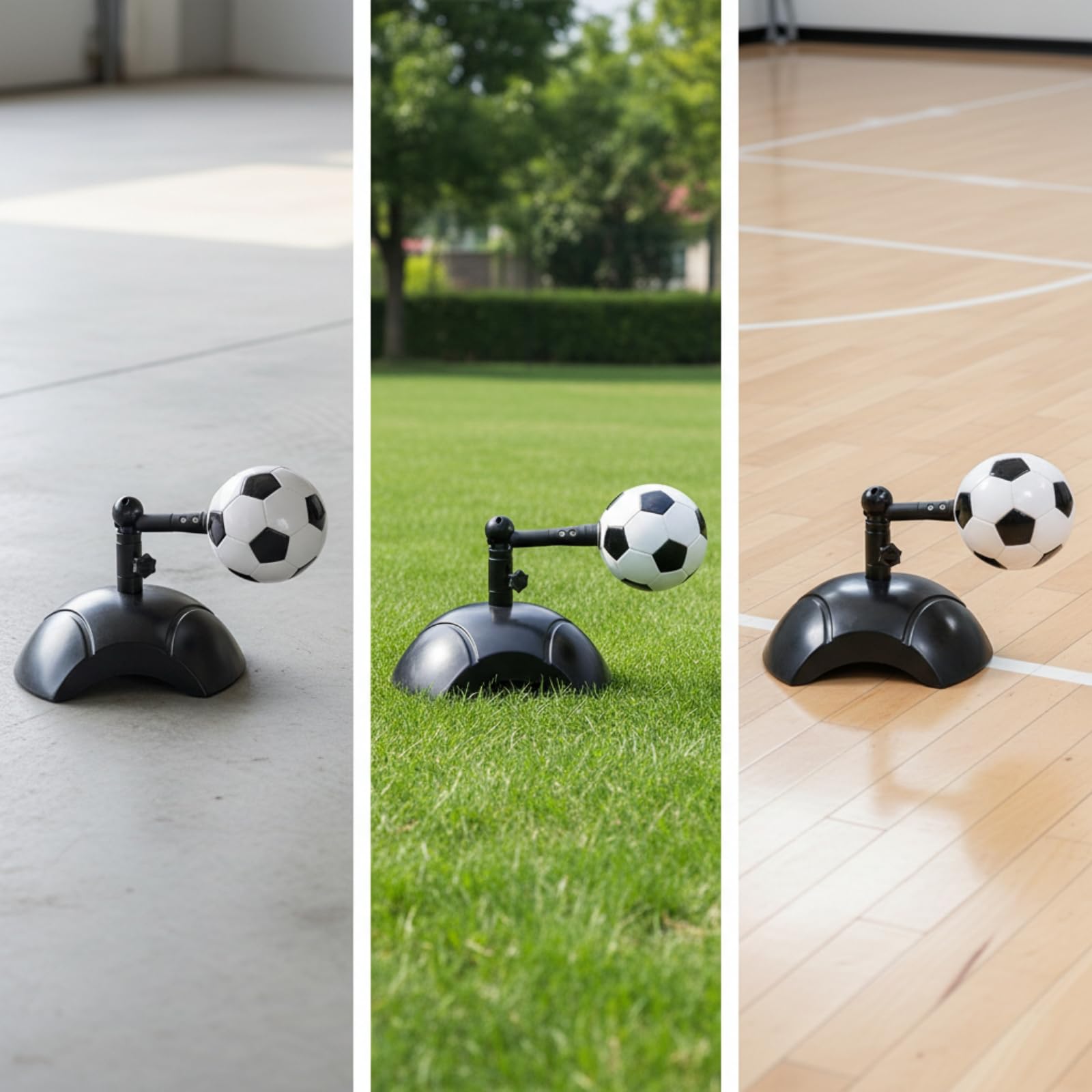 predolo Allenatore di Soccer con Rotante Compatto con Indipendente Attrezzatura Sportiva per Ragazzi, Bambini, Giardino, Casa
