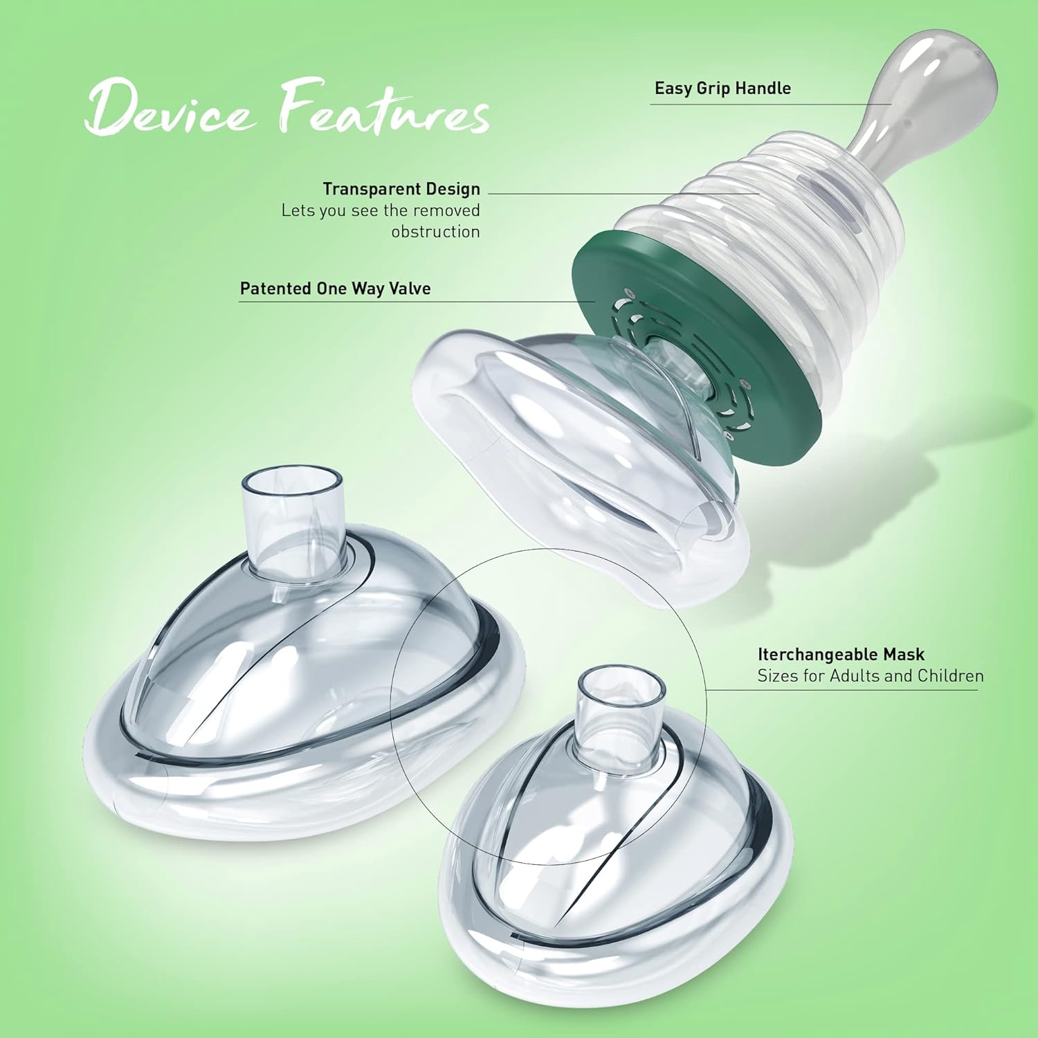 Buy LUXTOR Choking Rescue Device Professional AntiChoking Device for