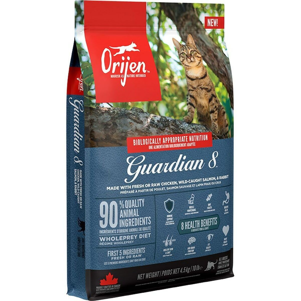 ORIJEN Feline Guardian 8, 4,5 kg