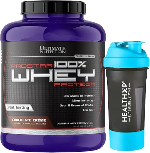 Miniatura 1 de Ultimate Nutrition Prostar Proteína de suero en polvo, batido de proteína bajo en carbohidratos con BCAS, mezcla de concentrado aislado de proteína
