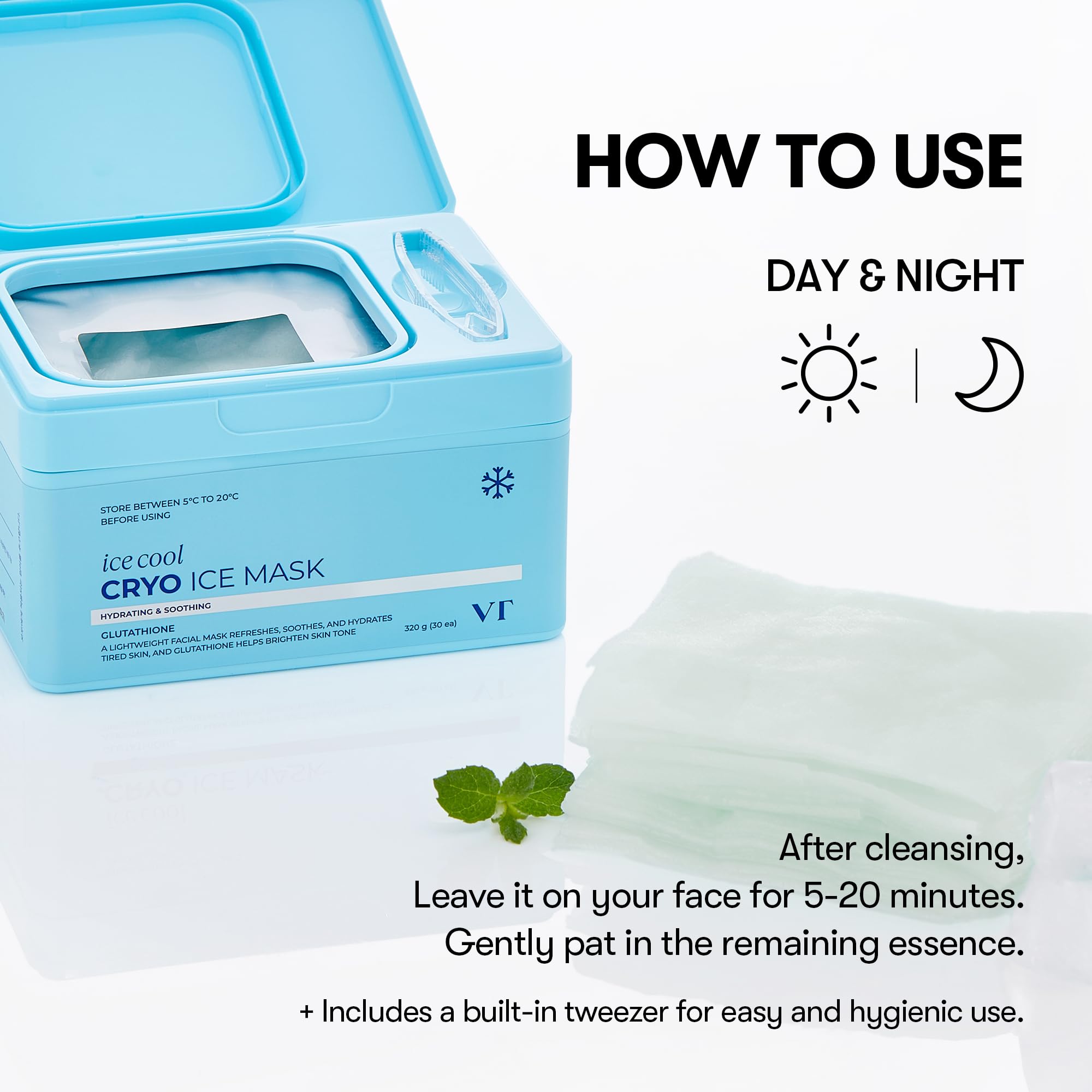 【新品未開封】VT CRYO ICE MASK 15個セット Amazon.com : VT COSMETICS Cryo Ice Cool Mask, 30 Sheets, Cooling