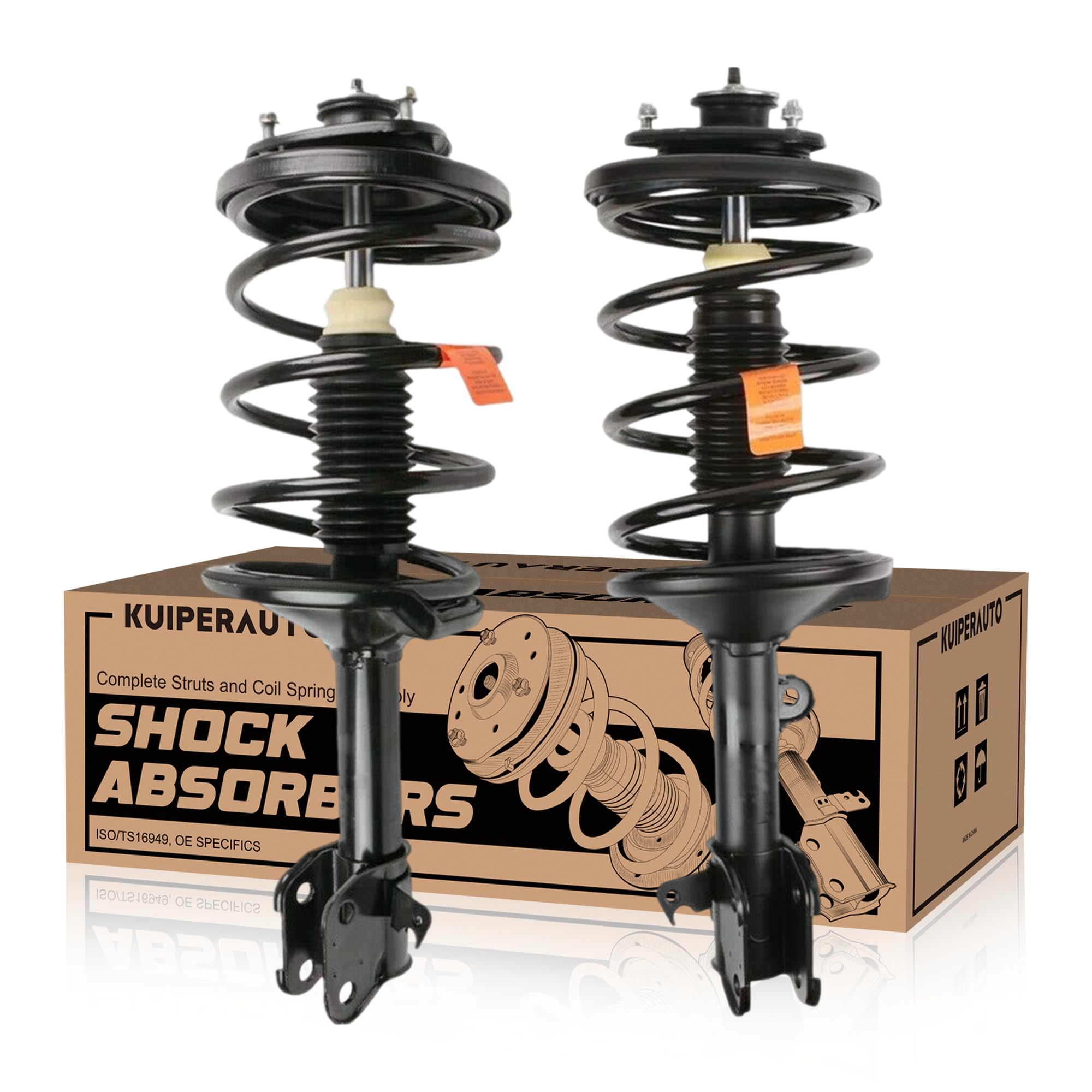 2PCS Front Left and Right Struts Shocks