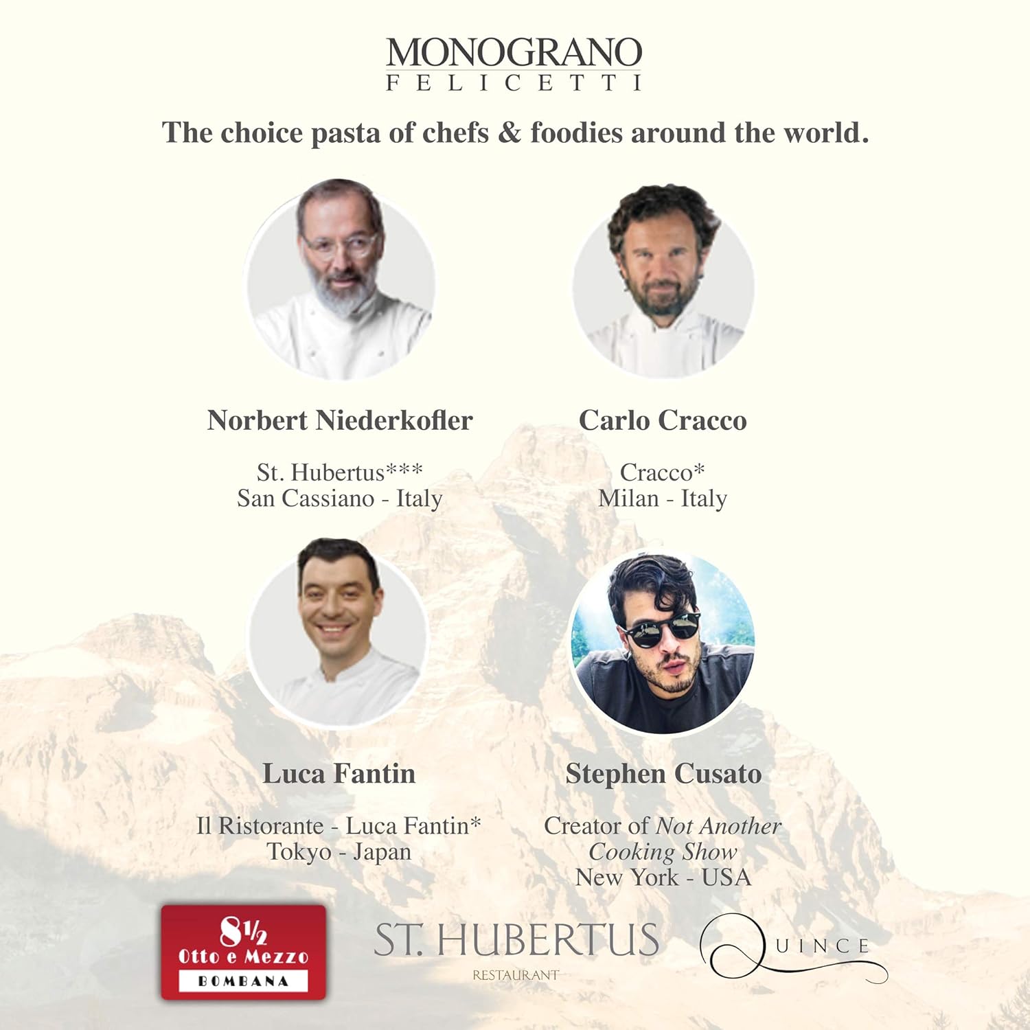 Monograno Felicetti Kamut Fusilli Pasta Italian Organic Non-GMO 17.6oz (500g) 2 Pack