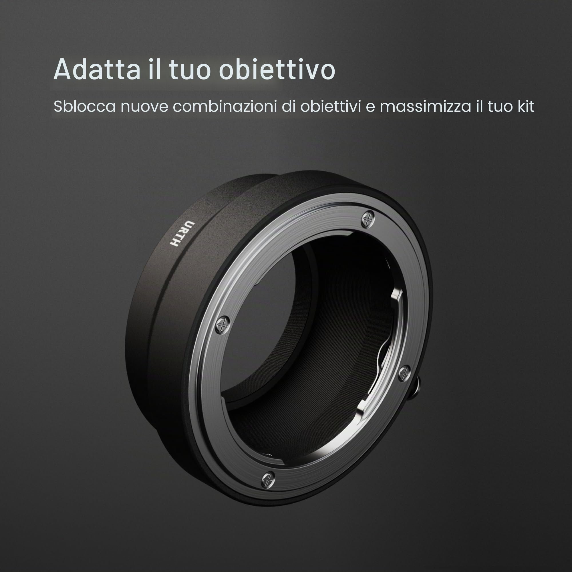 Adattatore Urth Per Obiettivi M42 Su Fotocamere Sony A (Minolta AF) – Alluminio, Messa A Fuoco Infinita, Pianta 5 Alberi