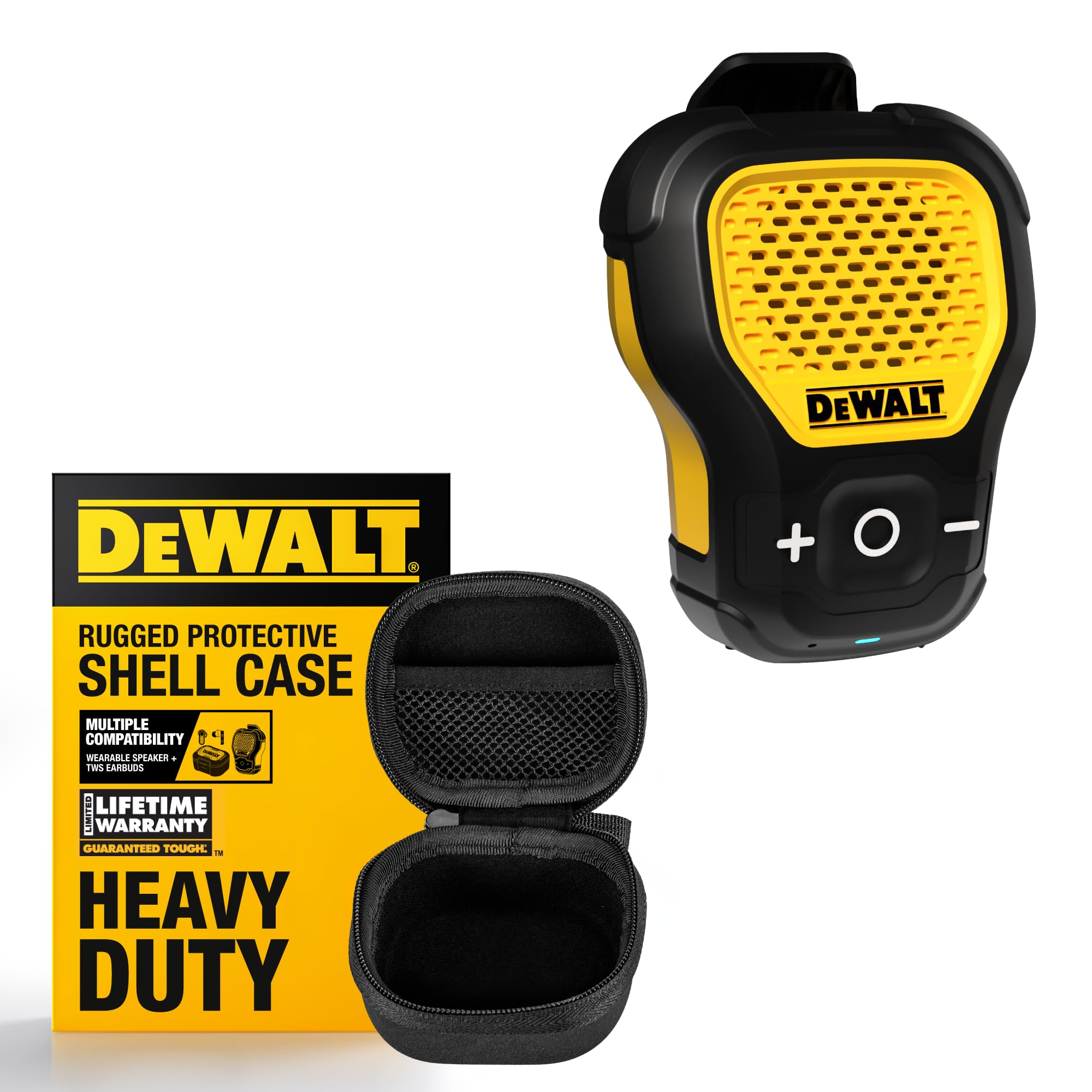 Amazon.com: DEWALT Wearable Bluetooth Speaker & Heavy-Duty