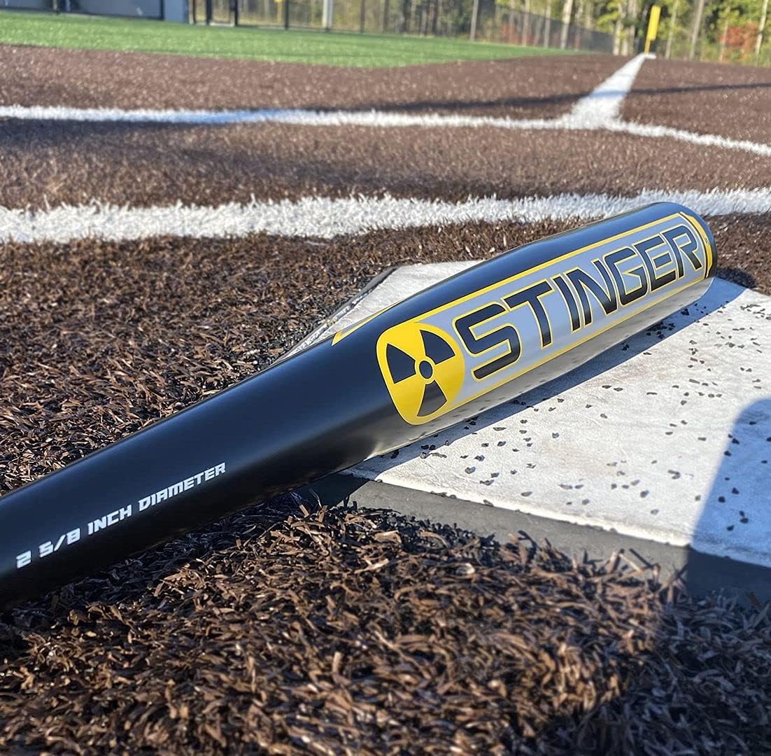 Stinger Nuke 2 BBCOR Baseball Bat - 3 Drop - 2 5/8" Barrel - Available in 31” to 34” - Drop 3 Baseball Bat for Middle School, High School, or College