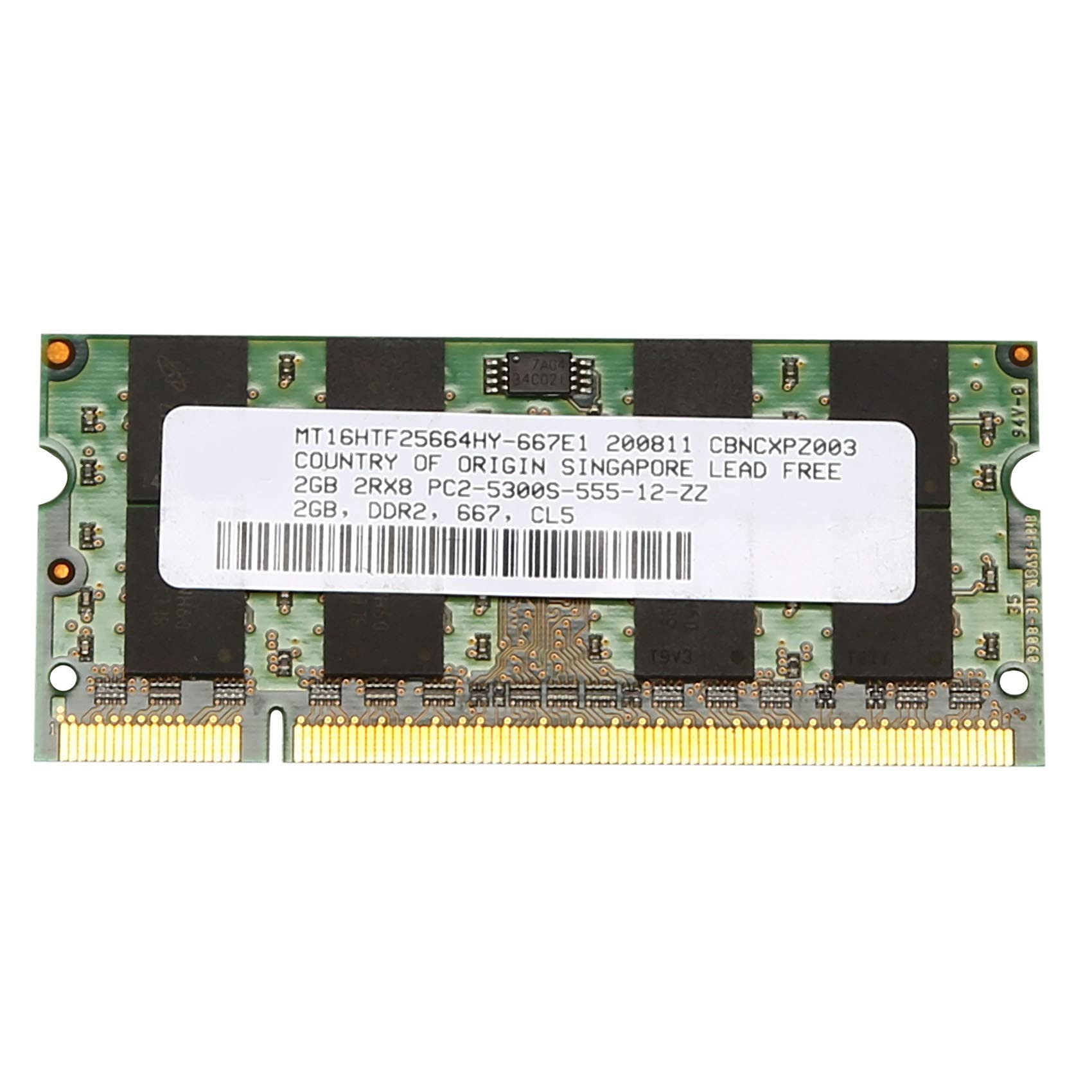 Amazon | HuddyFee 2GB DDR2 RAMメモリ667Mhz PC2 5300ラップトップ