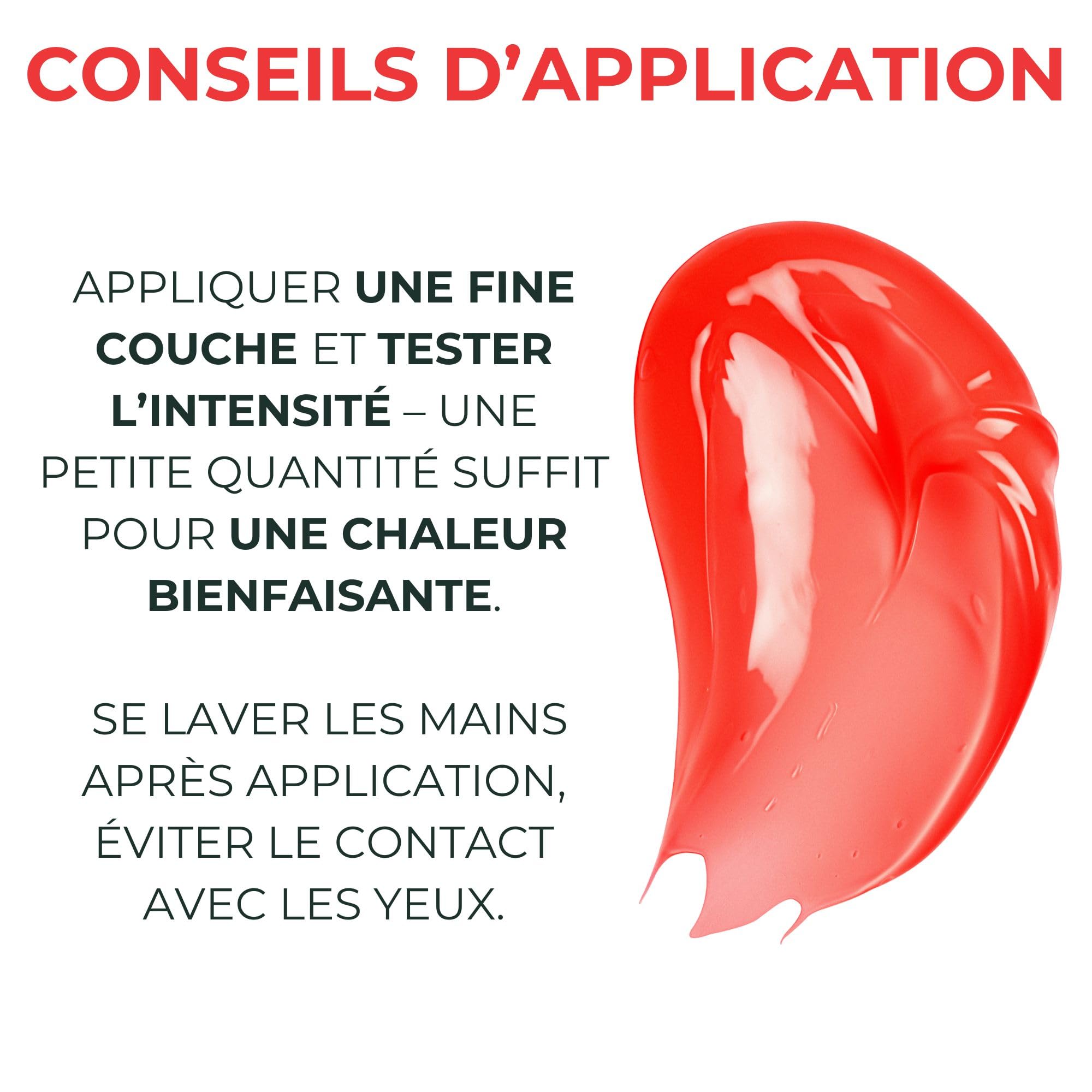 Baume chauffant extra fort Kräuterhof® Duo (2x500ml) - Gel chauffant pour muscles et articulations fatigués, soulage courbatures, tensions dorsales