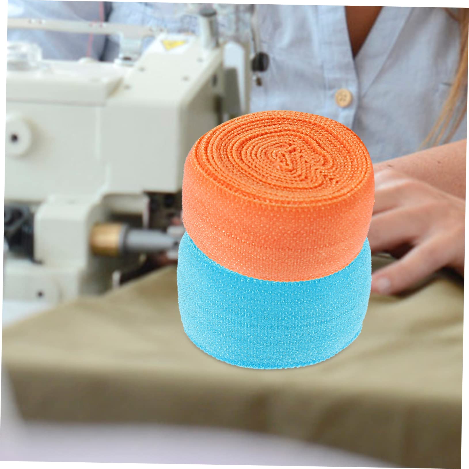 NUOBESTY 5 Juegos Cinta Elástica Manos Mini Cuerdas Elásticas Coser Banda Elástica Bandas Elásticas Banda Elástica Ancha Y Plana Sombrero Elástico Pretina Nylon Colorful 20 Rollos * 5