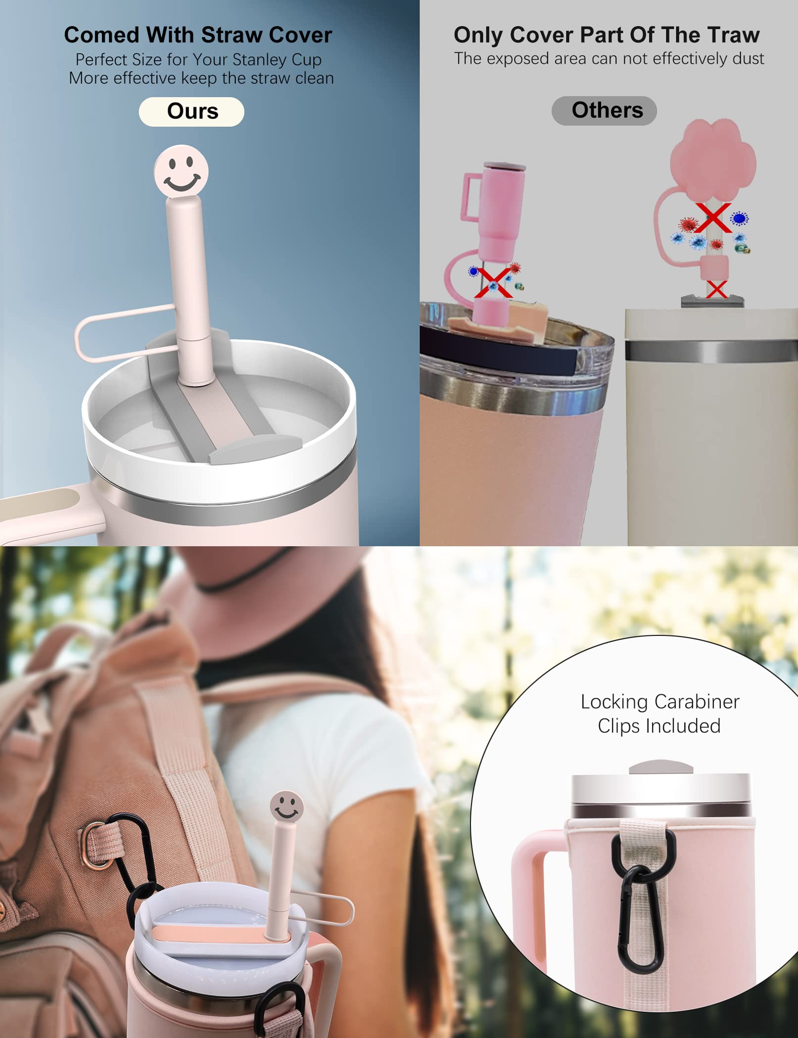 Amazon｜Stanley対応 水筒キャリングケース ボトルバッグ ネオプレン