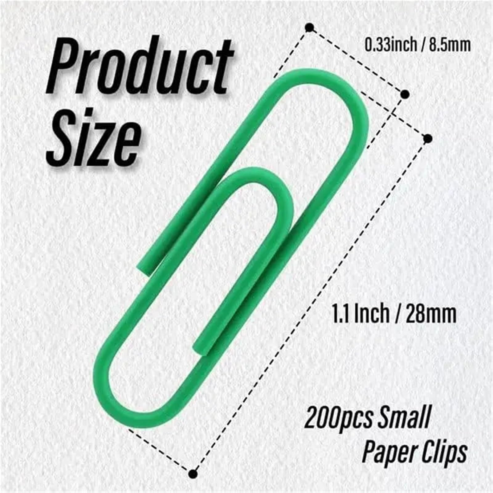 Graffette a forma di 3000 pz clip di carta colorata clip in metallo clip memo clip segnalibri cancelleria