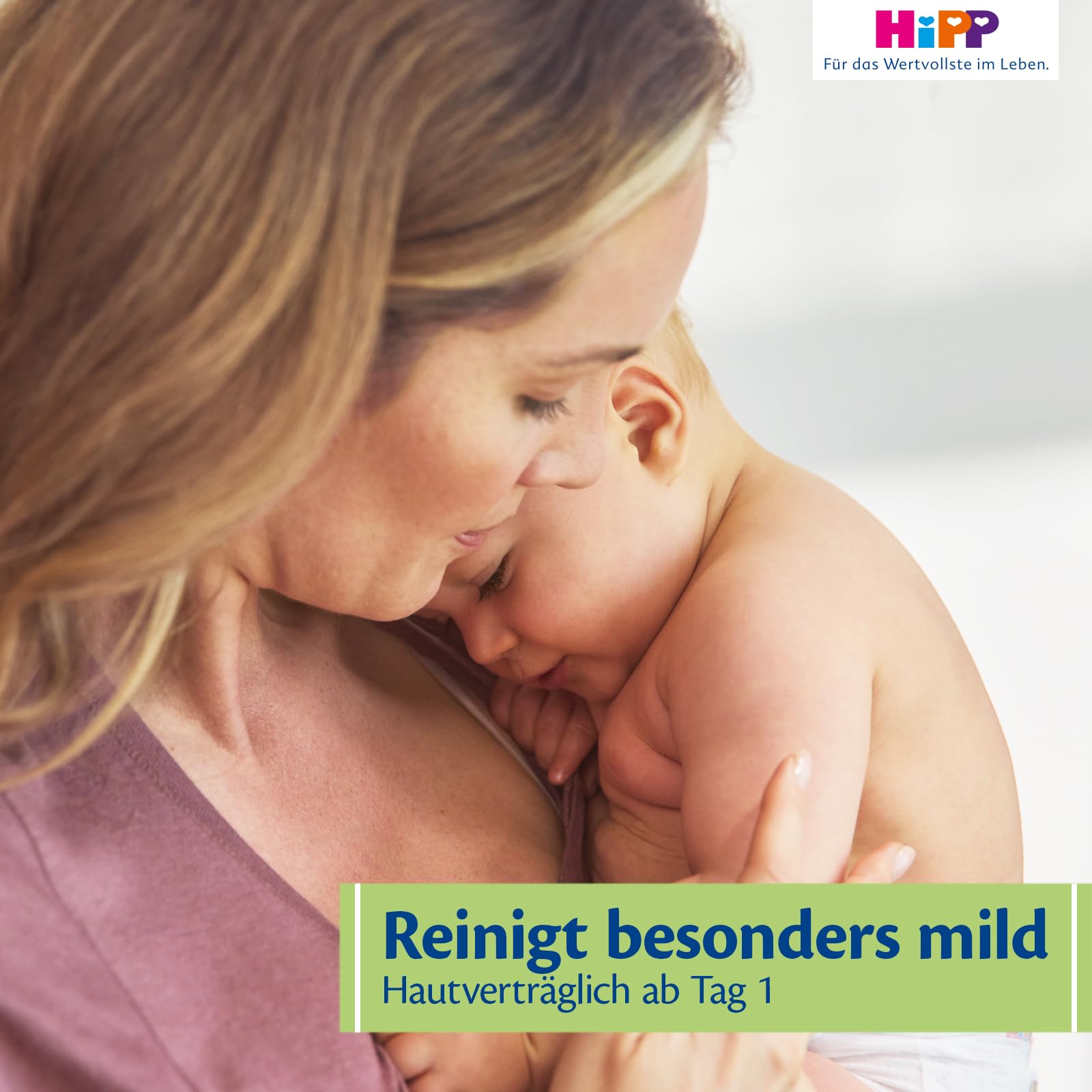 HiPP Ultra Sensitiv Feuchttücher, 720 Stück (3 x 240), mit 99 % Wasser, ohne Parfum, hautverträglich ab dem 1. Tag, ideal für empfindliche Babyhaut, auch bei Neurodermitis-Neigung
