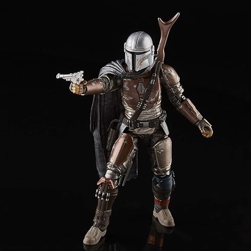 Miniatura 6 de Star Wars The Black Series Carbonized Collection The Mandalorian Toy Figura de acción a escala de 6 pulgadas, juguetes para niños a partir de 4 años