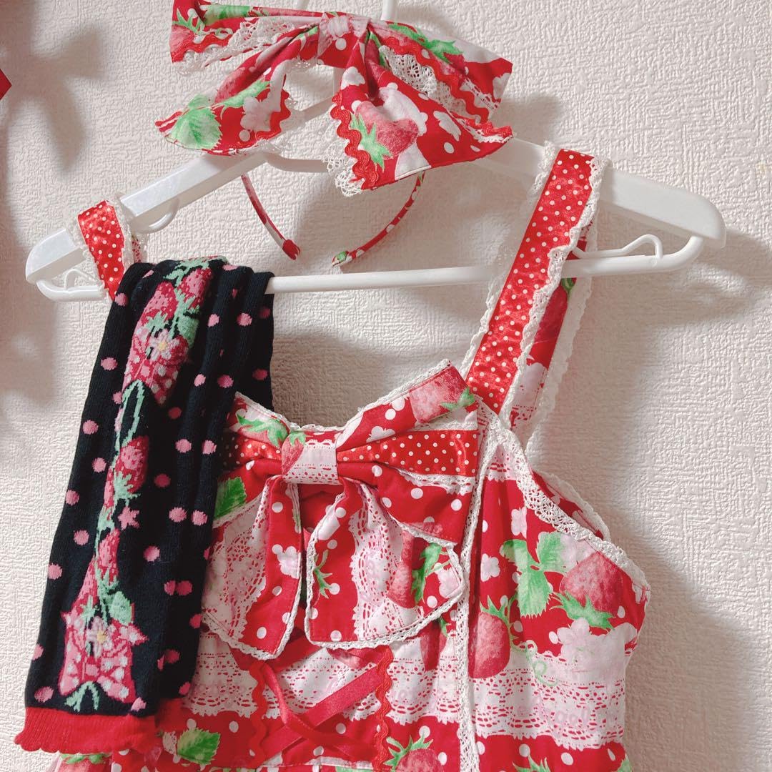 いちごミルフィーユ JSK KC オーバーニー フルセット 【公式通販】 いちごミルフィーユ JSK KC オーバーニー フルセット 【公式通販】