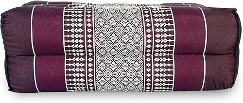 Miniatura 4 de Avran Almohada cervical Kapok Back y bloque de yoga suave, 14 pulgadas