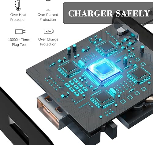 Miniatura 3 de Cargador de 5 V compatible con NOCO Boost X GBX45 GBX55 GBX75 GBX155 Sport Battery Jump Starter Cable de alimentación de arranque, adaptador ACDC
