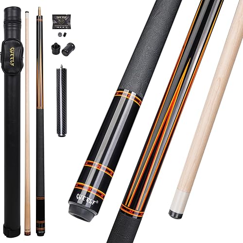 Taco de billar profesional con incrustaciones hechas a mano para adultos