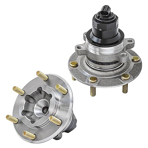 Miniatura 37 de Detroit Axle - 2 bujes de rodamiento de rueda delantera o trasera para Ford Explorer 2011 2012 2013 2014 2015 2016 2017 2018 2019 Police Interceptor