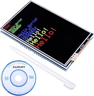 kuman Arduino UNO R3 3.5 inch TFT Touch Screen with SD Card Socket w/Tutorials in CD for Arduino Mega2560 Board SC3A-1 - coolthings.us
