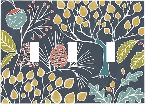 Miniatura 53 de Deep Blue Sea Turtles 1 Gang Outlet Covers Duplex Receptáculo Placa de pared Decorativa Eléctrica Placa Delantera Interruptores de Luz para Cocina