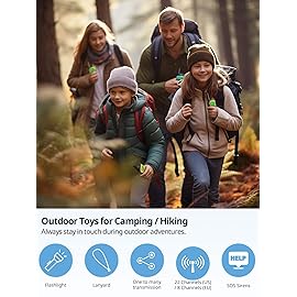 Inspireyes Walkie Talkies for Kids Rechargeable,Toys for Boys and Girls Ages 3-12, 3 Pack Long Range 2-Way Radios, Birthday Gifts,Christmas Stockings, Outdoor Play, Family Games, Hiking Camping Gear