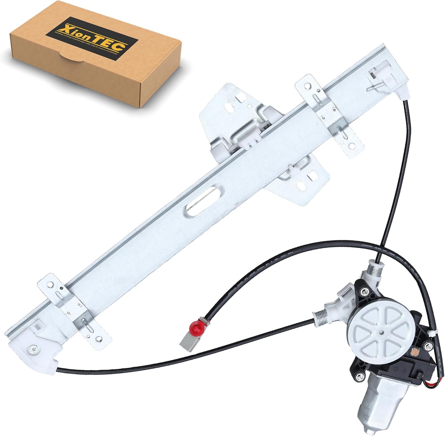 Power Window Regulator with Motor Rear Passenger Side Compatible with Acura MDX 2001 2002 2003 2004 2005 2006, Replaces# 72710S3VA03, 748-559