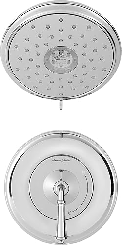 Miniatura 2 de American Standard TU052507.002 Delancey - Kit de molduras para ducha que ahorra agua, 1.8 GPM, cromo pulido