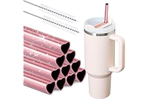 Pink Stanley Straw: Eco-Conscious Beverage Companion for Your Stanley Tumbler