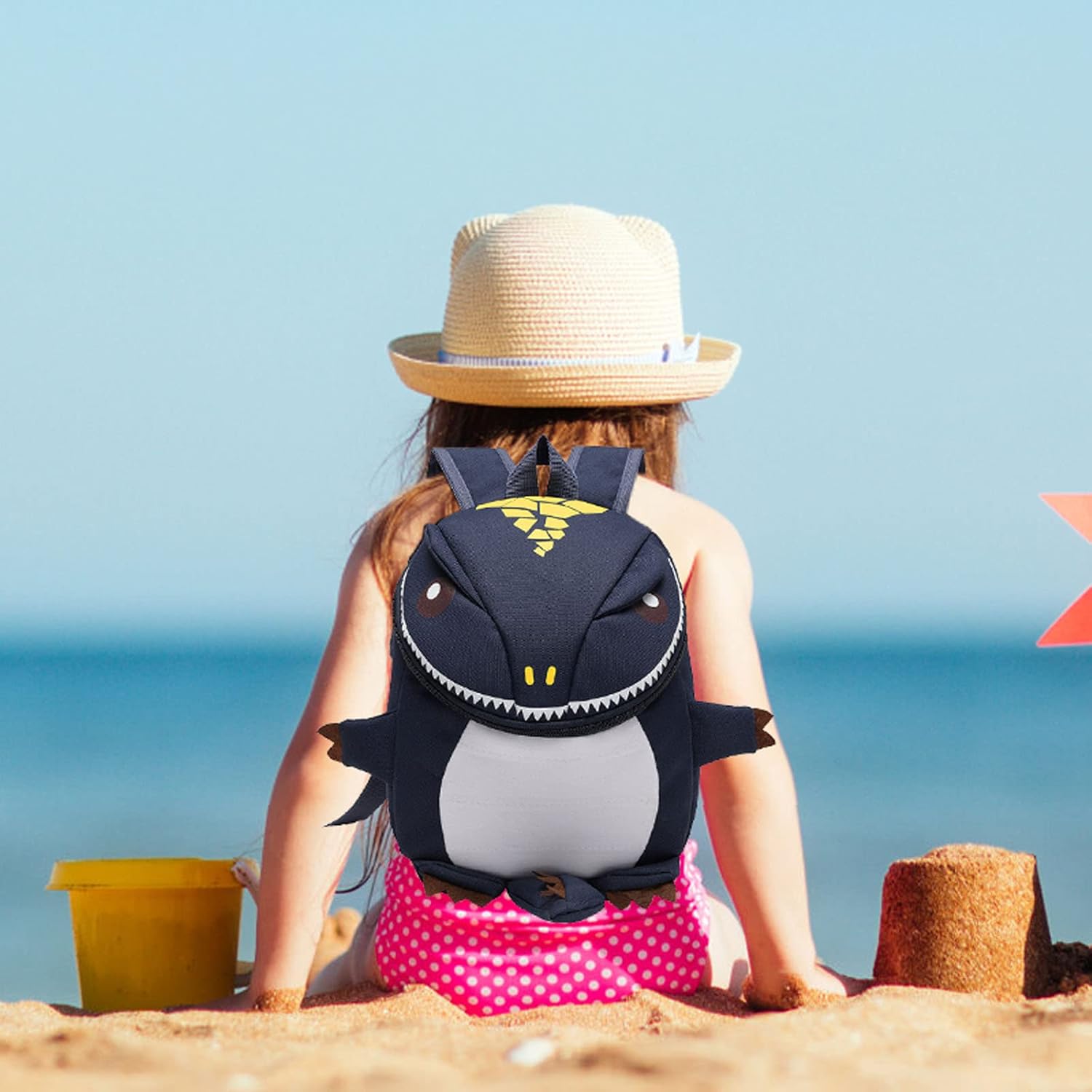 [lisusut] キッズ リュック 子供 バックパック 女の子 男の子 通園 幼稚園 低学年 保育園 小学生 幼児 動物柄 可愛いバッグ リュックサック キッズ 子供リュック 女の子 子供用 アウトドア 入学 通学 遠足 お祝い プレゼント