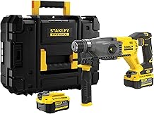 STANLEY FATMAX SBH900M2K-B1 20V 4.0Ah 20 mm Cordless Brushless Rotary Hammer With 2x4.0Ah Li-ion Batteries & 1pc Charger