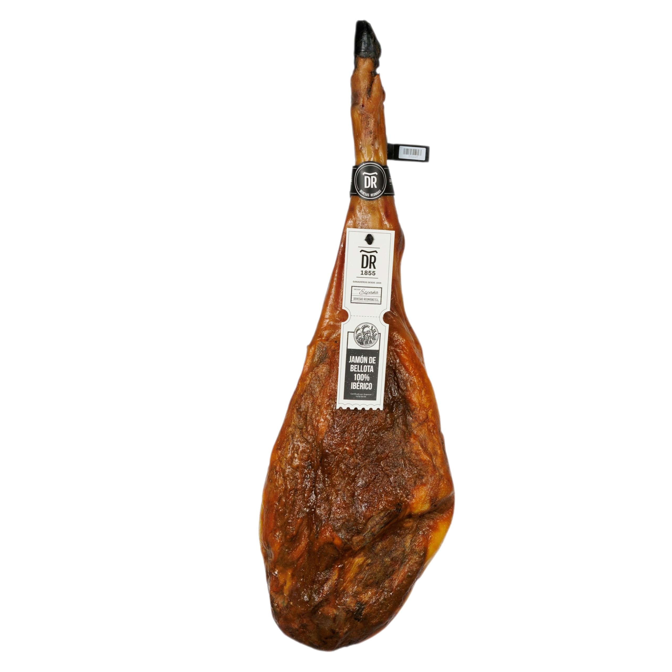 Dehesas Reunidas Jamón de Bellota 100% Ibérico, Pieza Entera - Curación Artesanal