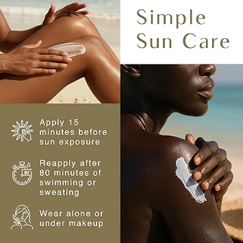 Black Girl Sunscreen Original SPF 30 Face & Body Sunscreen 3 Oz 2-Pack